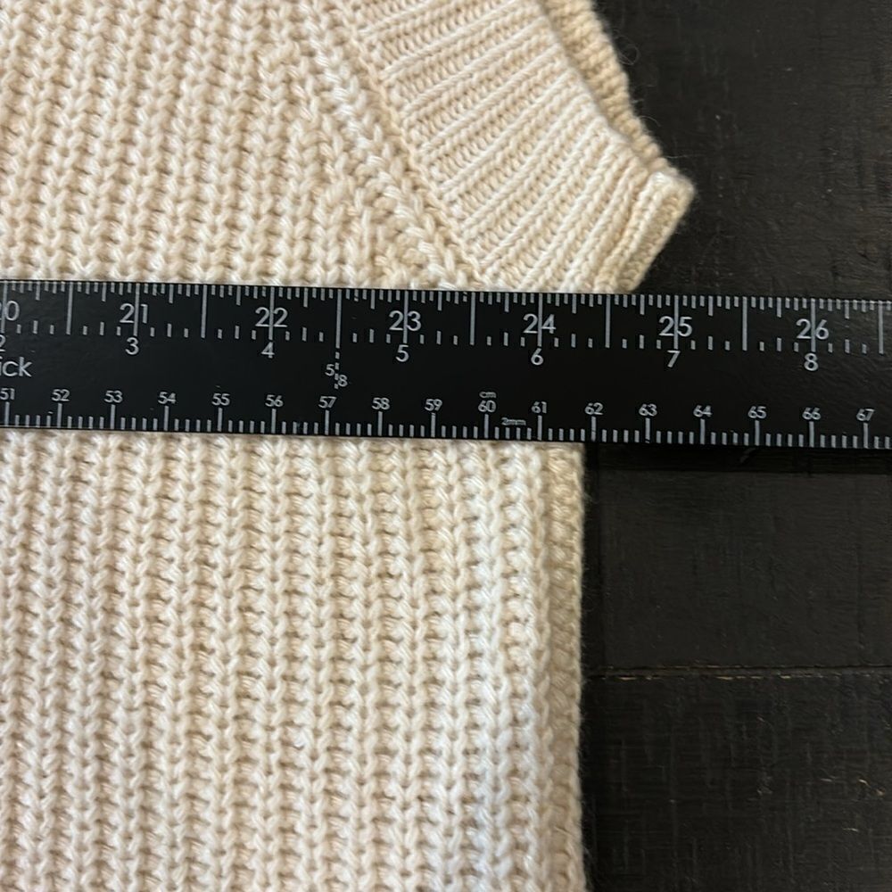 NWT Sans Gene OVERSIZED KNIT VEST Medium Embroidered Wool Cashmere Blend‌ Dress - Picture 13 of 16